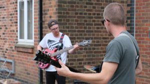 Music workshop at The Quays, Kent