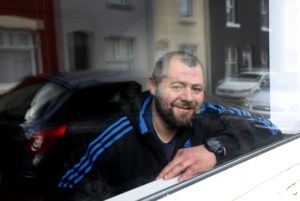 Peter, 40, intermittently slept rough for more than six years but has now moved into a one-bedroom terrace in the city. Under Next Steps Accommodation Programme (NSAP) he is the first person to move into a property with social housing provider Riverside.