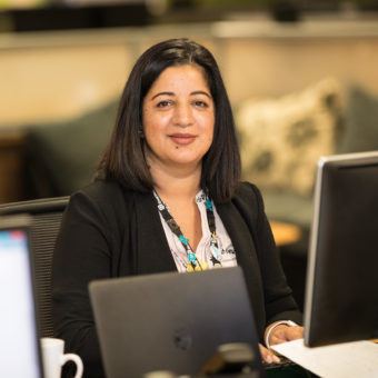 Riverside Regional Planning manager Rupa Chandarana at her office in Leicester Rupa Chandarana