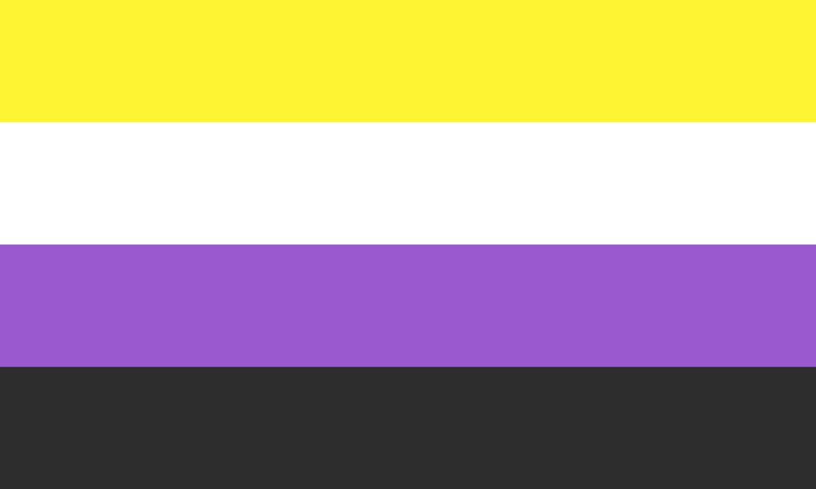 Non-binary Pride flag