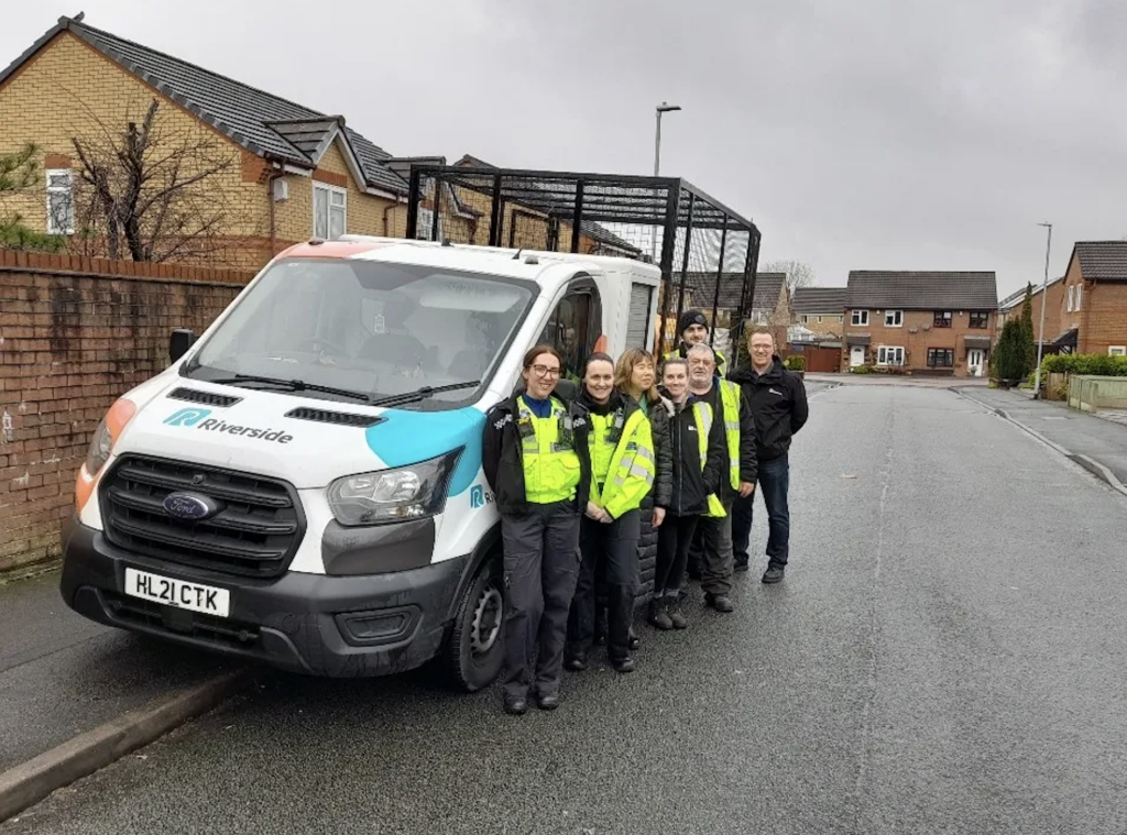 Colleagues in stoke in the community